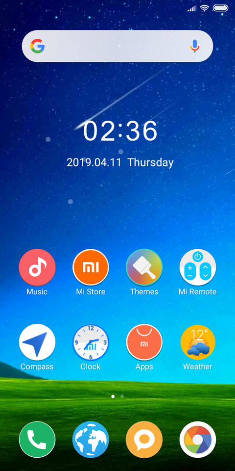 Bright screenshot