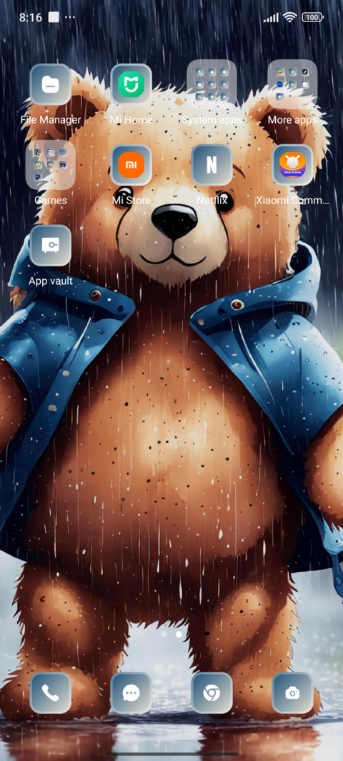 Rainy Bear screenshot