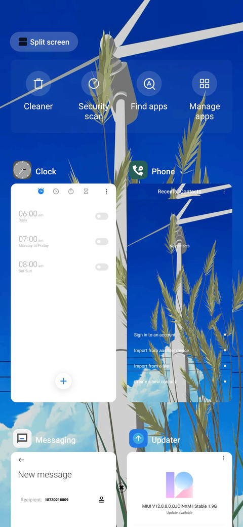 Wheel-wheel ear screenshot