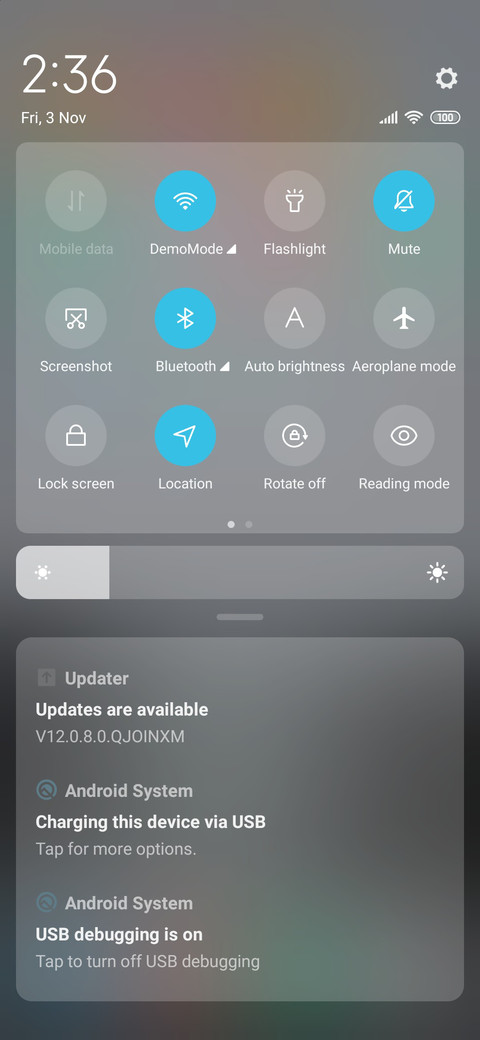 Gray Landscape screenshot