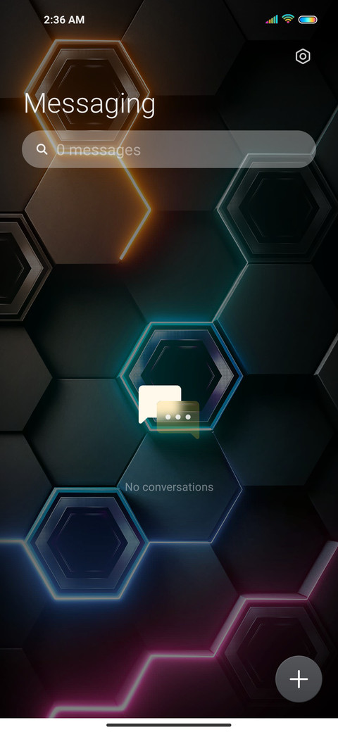 Business hexagon screenshot