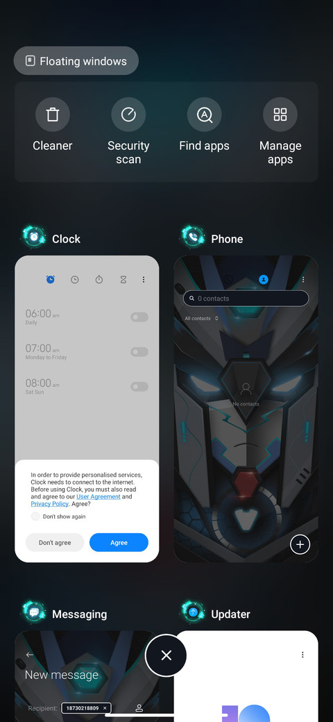 Cool morphing mech screenshot