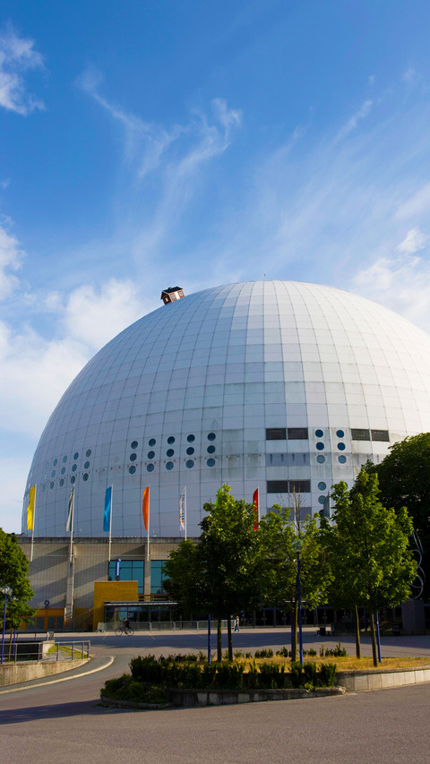 The ericsson globe the stockholm globe arena globen screenshot