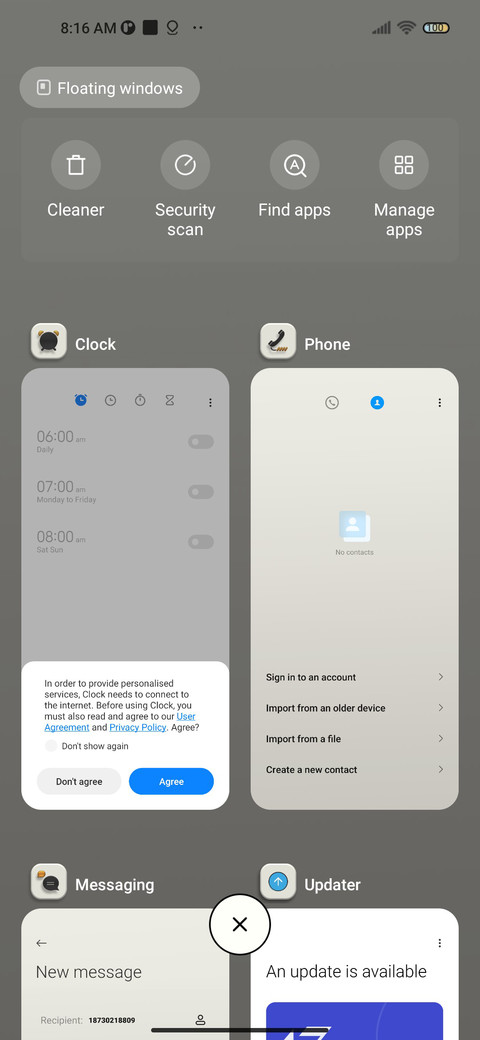 Texture dial screenshot