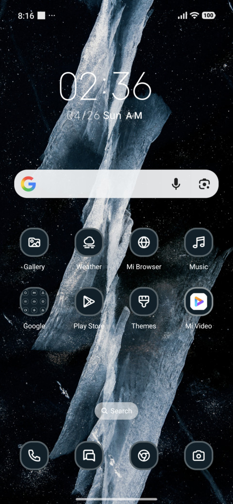 Crystal screenshot
