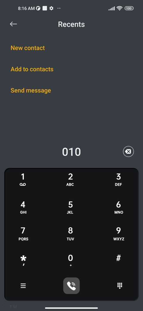 minimalist black screenshot