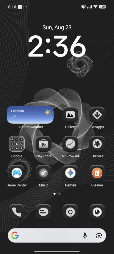 Wireframe Cosmos screenshot