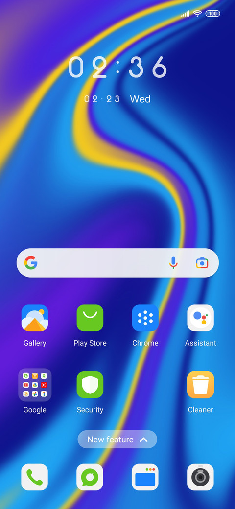 Transparent screenshot
