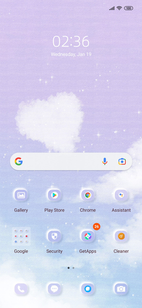 Pure and fresh screenshot