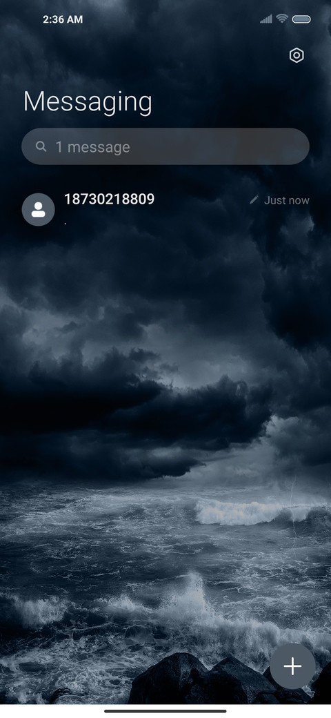 Dark wolf waves screenshot