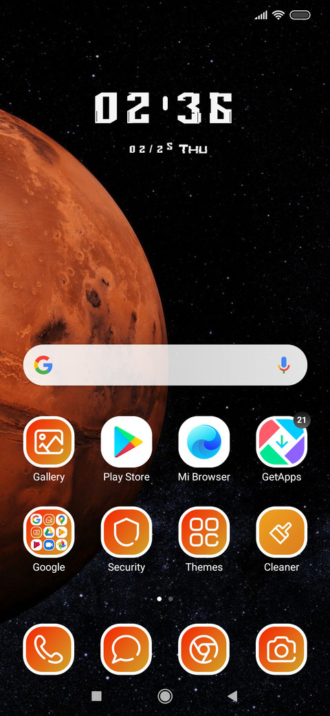 Mars screenshot