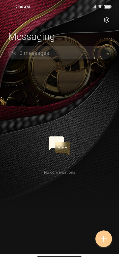 Luxury black gold screenshot