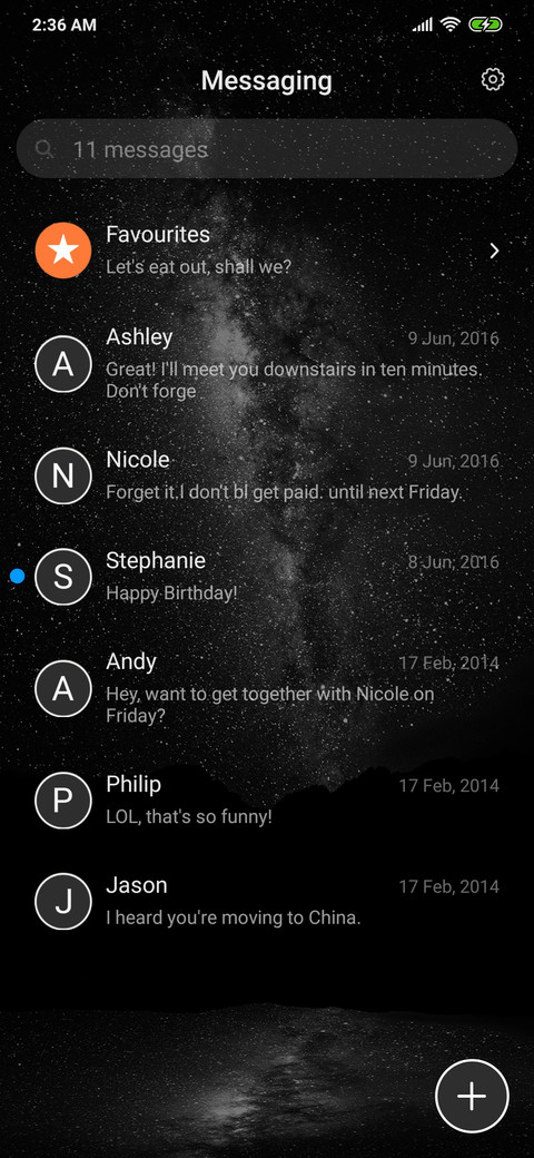 Wishing meteor screenshot