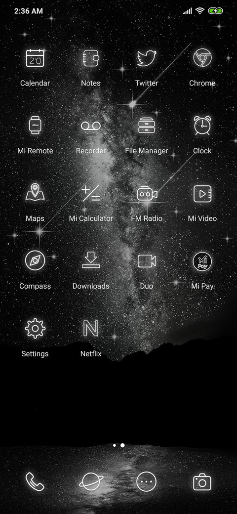 Wishing meteor screenshot