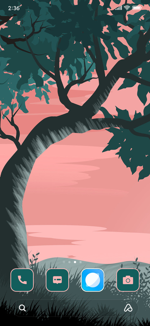 nature tree screenshot