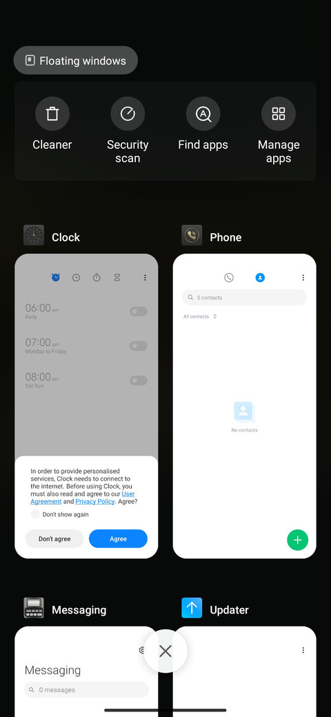 Gear clock screenshot