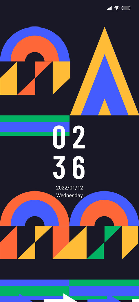 Geometric color screenshot