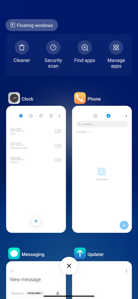 Sparkle UI screenshot