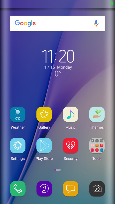 S8 Purple screenshot