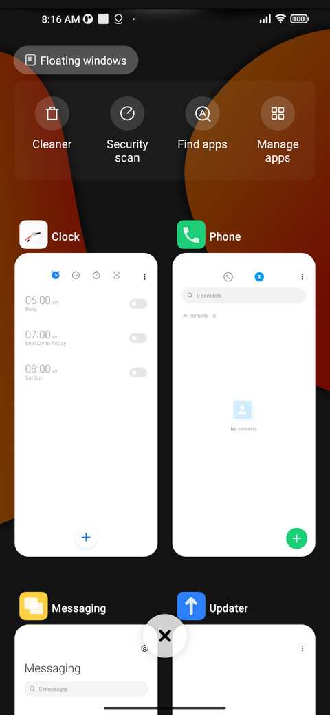 Small screenshot