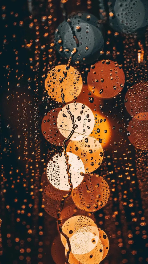 氛围感玻璃雨滴-锐景创意 screenshot