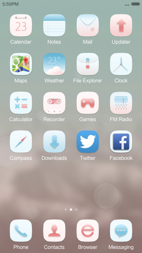 Teal screenshot