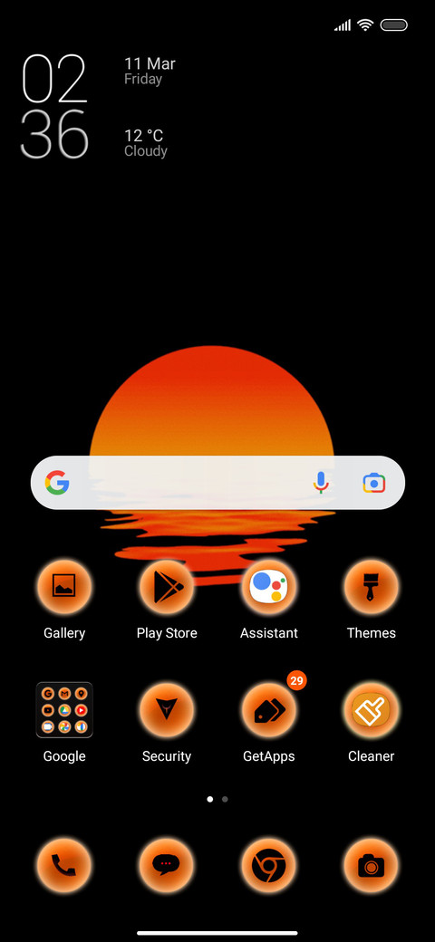 Sunset Uno screenshot