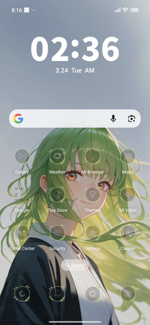Green Anime screenshot
