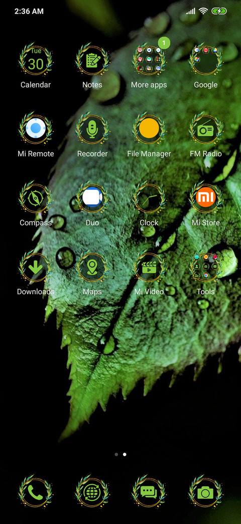 Rainy Leaves_3MDS screenshot