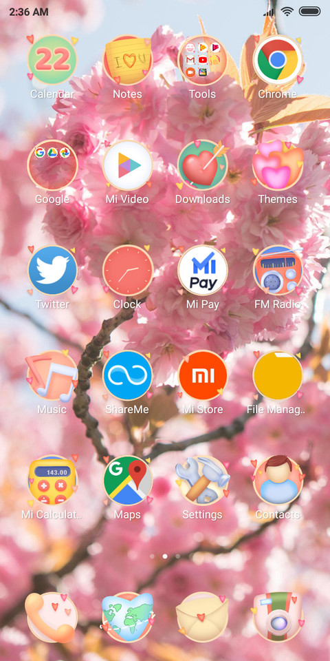 Water drops screenshot