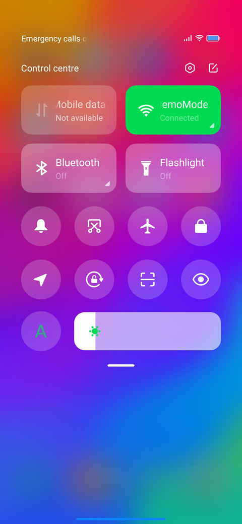 Color screenshot