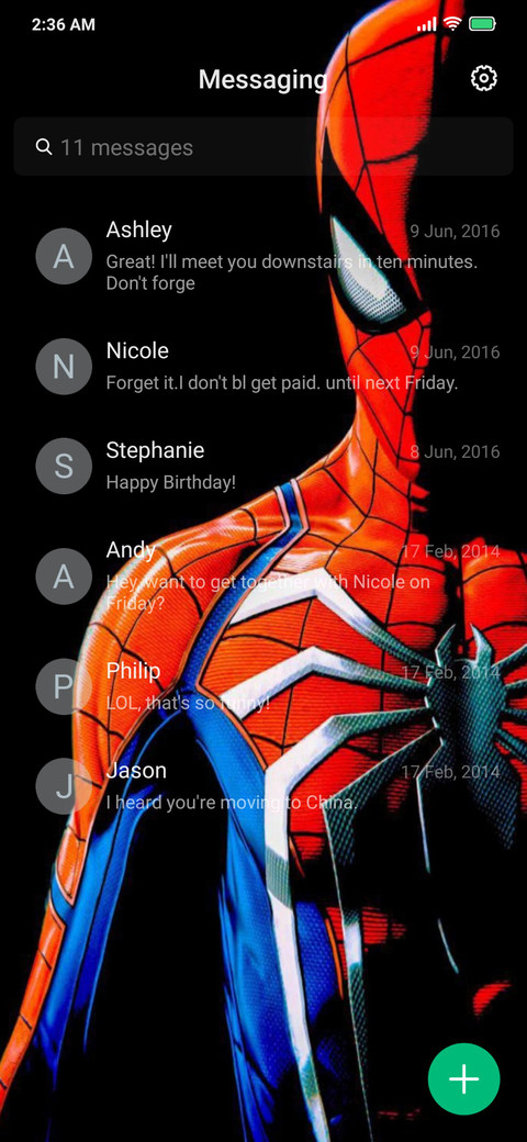 Spiderman v11 screenshot