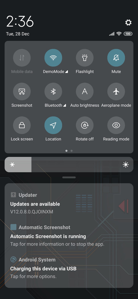 Unlock screenshot