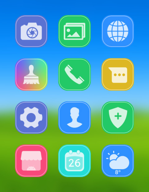 蓝天白云 screenshot