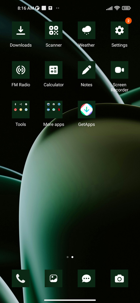 Glare screenshot