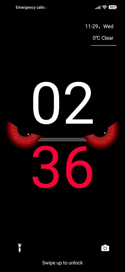 Red eye screenshot