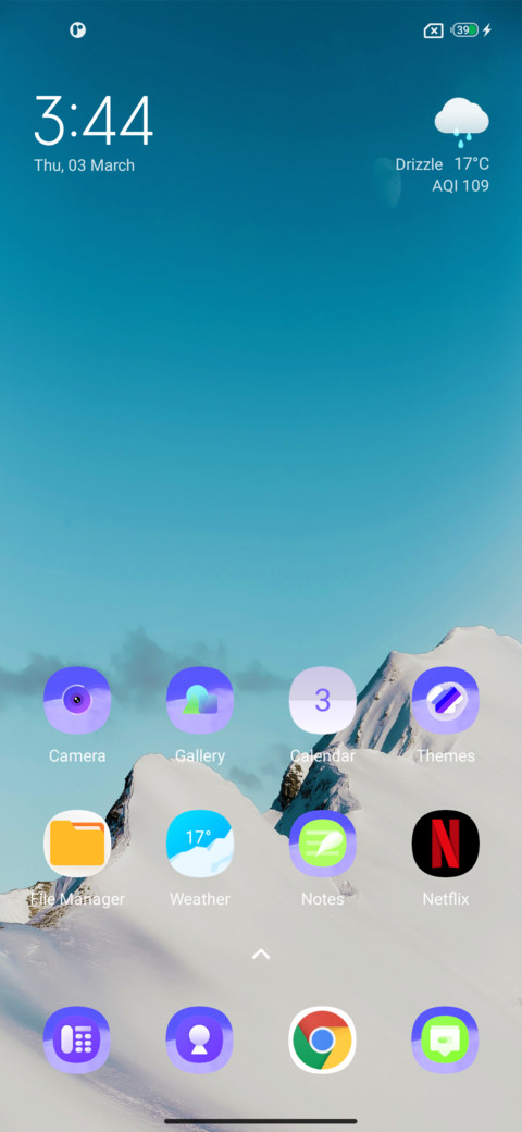 Snowfall One screenshot