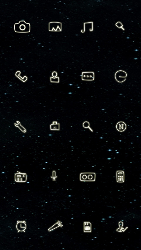 流光溢彩(动态流星桌面+锁屏通知+手绘） screenshot