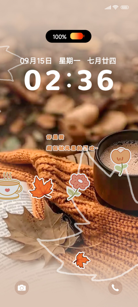 飘落的秋日思念 screenshot