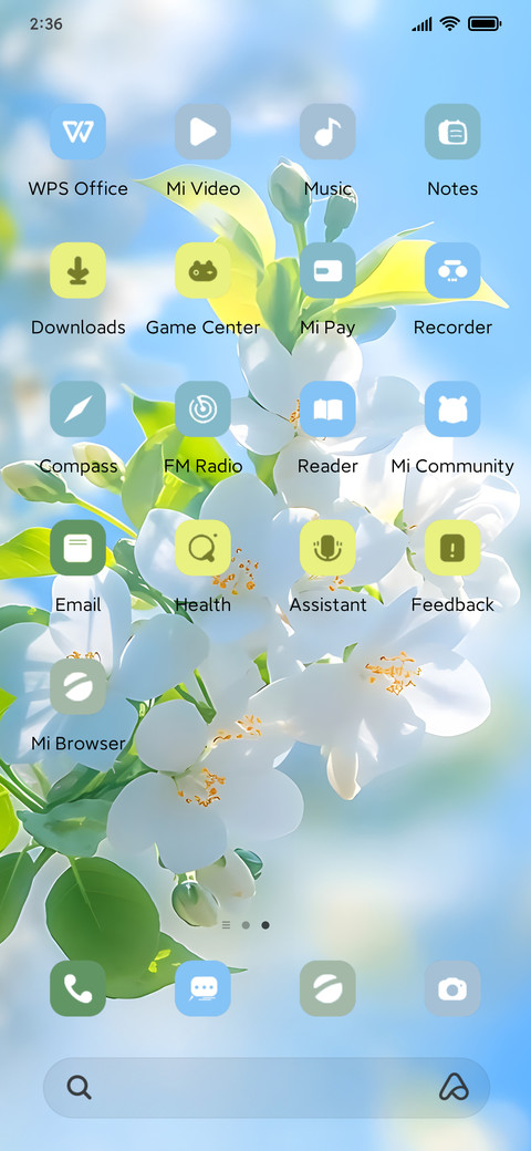 Spring comes screenshot