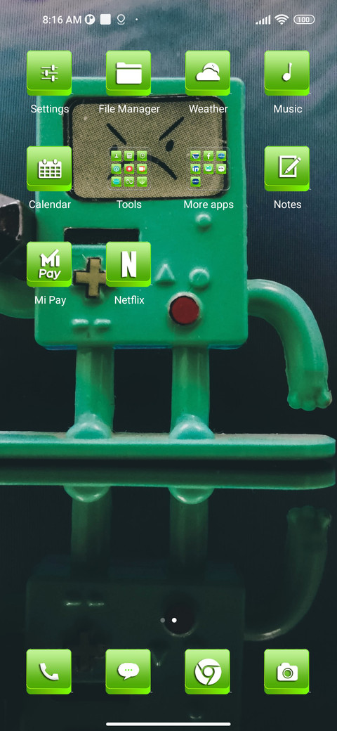 Mecha screen screenshot
