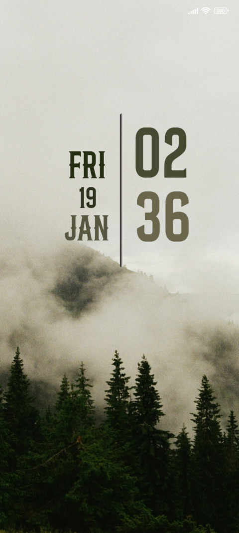 Trees mountain screenshot