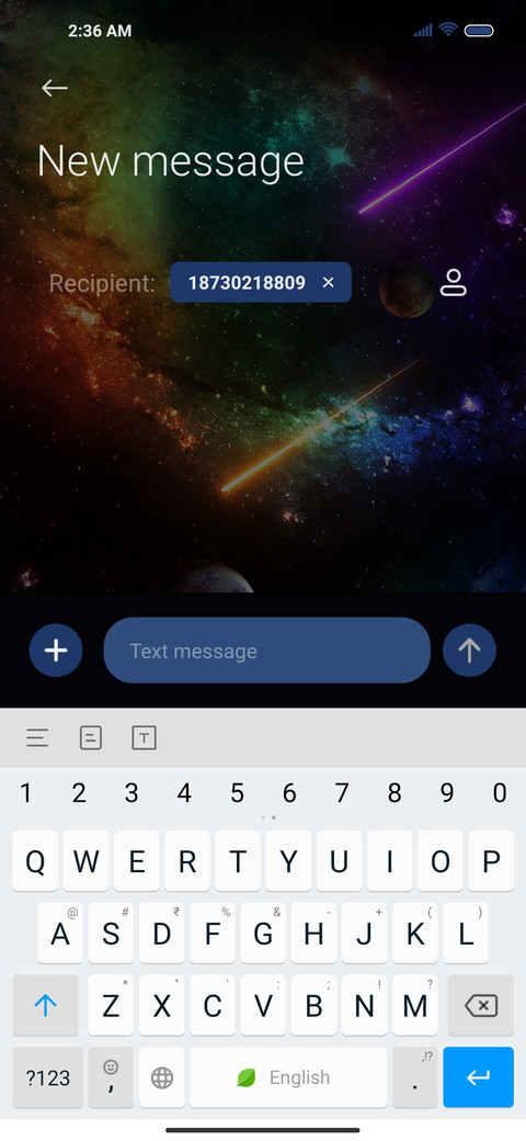 Cosmic planet screenshot