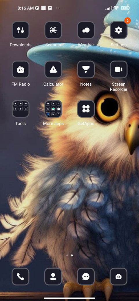 Owl screenshot