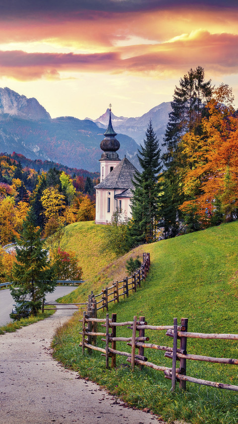 Bavaria with Maria Gern Church screenshot