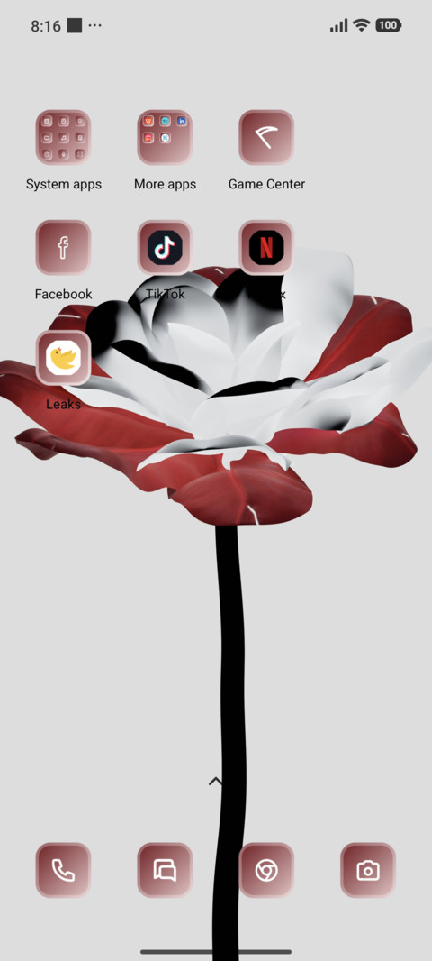 Red & White screenshot
