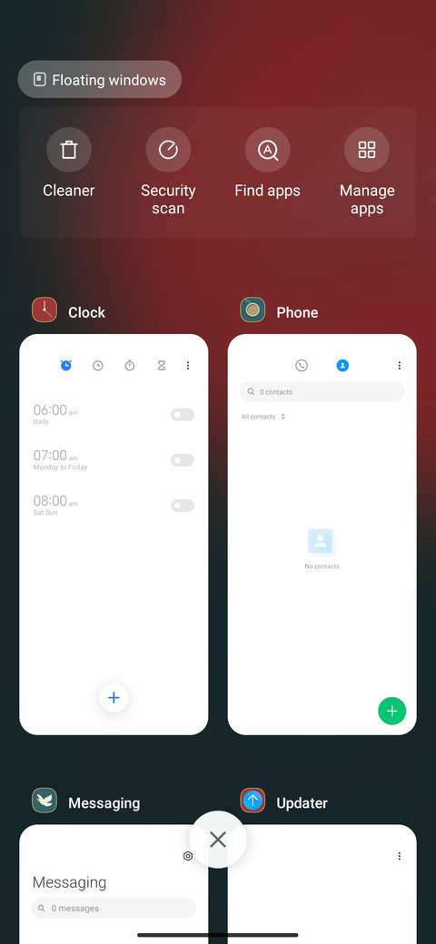 Red wall screenshot