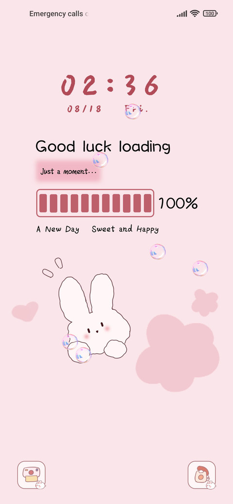Good luck loading screenshot
