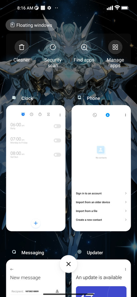 Aquarius screenshot