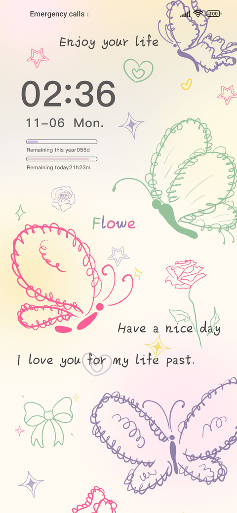 Colorful Butterfly screenshot